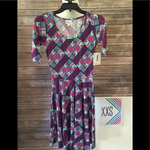 LuLaRoe Nicole XXS NWT